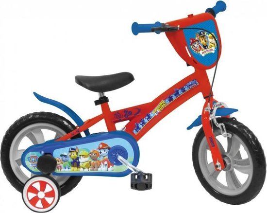 PAW Patrol 12 inch Bike - Multi Colour - 3-8 Years