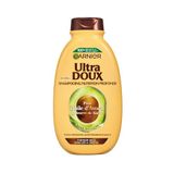 Garnier Ultra Doux Shampooing Nutrition Intense pour Cheveux Bouclés et Frisés à l'Huile d'Avocat et au Beurre de Karité - 300 ml