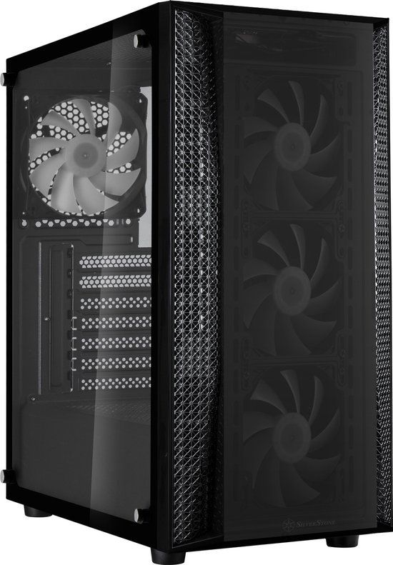Silverstone FARA B1 PRO Tower Zwart