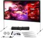 Pyle Projectiescherm met Standaard - 100 inch 16:9 HD