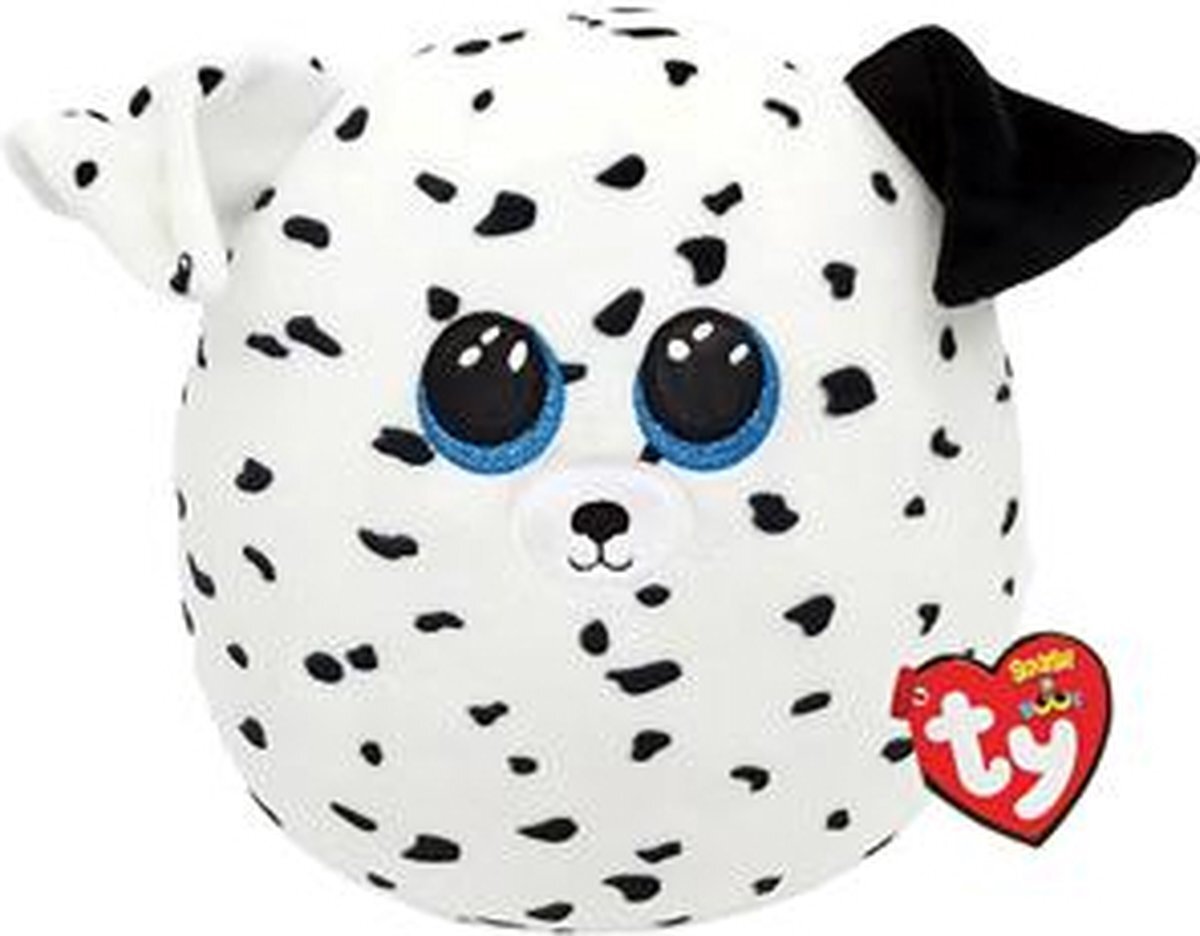 TY Squish a Boo Fetch Dog 20cm