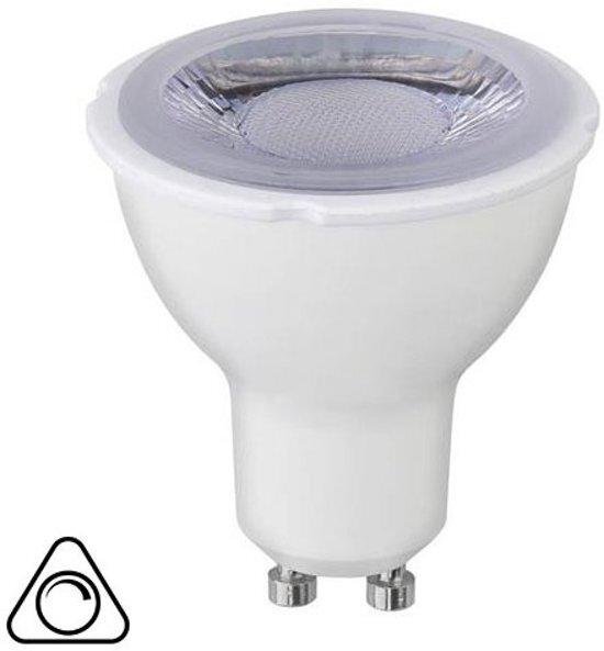 - LED Spot - GU10 Fitting - Dimbaar - 6W - Helder/Koud Wit 6400K