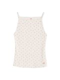 Levi's Dry Goods Apron Tank Top Maat: S | Mouwloze Tops Outlet | Dames | Wit