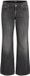 JJXX Jeans Femme Coupe Droite Taille Basse Denim Gris Foncé Denim W29 x L32