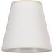 Duolla Kap Lampenschirm Cone AB, Ø 15 cm, ecru/struktur