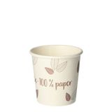 Papstar 88233 wegwerpbeker 100 ml Karton Paars, Wit 80 stuk(s)