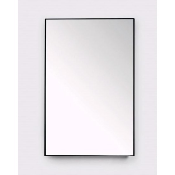 Royal Plaza Merlot spiegel 30 x 80 cm. mat zwart