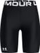 Under Armour HeatGear 8 Short Dames - Zwart/Wit - Maat XS