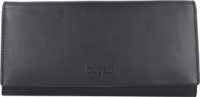 Bugatti Vertice portemonnee leer 19,5 cm - Dames - Horizontaal - schwarz