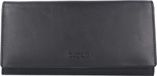 Bugatti Vertice portemonnee leer 19,5 cm - Dames - Horizontaal - schwarz