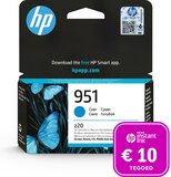 HP 951 - Inktcartridge Cyaan + Instant Ink tegoed - 8720254994482