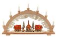 Lampadaire avec 7 ampoules, 57 x 9 x 38 cm