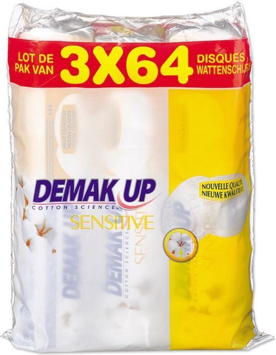 Demak Up Wattenschijfjes Sensitive Trio Pack 3x64st