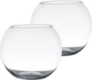 Hachette porte-bougie chauffe-plat - Set de 2 pièces - Transparent