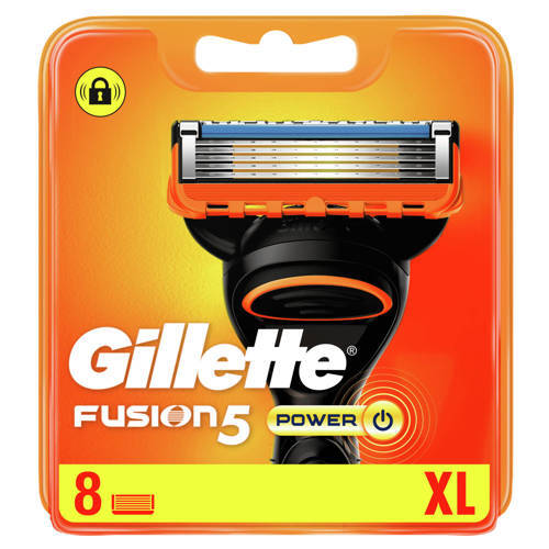 Gillette Gillette Fusion5 Power Scheermesjes - 8 Navulmesjes