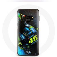 Valentino Rossi Moto GP coureur Maniacase Hoesje voor Samsung Galaxy S9 plus