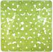 ID mat t 323207 bloemen tapijt spoelbak mat PVC groen 32 x 32 x 0,4 cm