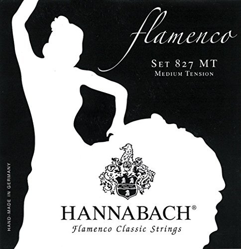 Hannabach 652926 klassieke gitaarsnaren serie 827 Medium Tension Flamenco Classic - E6