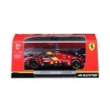 Bburago Ferrari 499P 24H LMH Hypercar 2025#51 met vitrine, diecast auto op schaal 1:43, gedetailleerde Le Mans-replica, officiële Ferrari-licentie, aanbevolen leeftijd 14+ jaar
