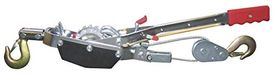 Kerbl Works rateltakel, 68 x 10 x 7 cm, 2 ton, stalen haak, 360 graden draaibaar, automatische rem