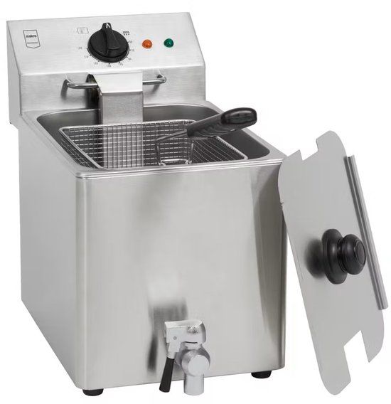 METRO Friteuse - GDF3008 - 8 Liter - RVS - 3250 W - Zilver