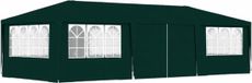 vidaXL Partytent met zijwanden, 4x9 meter, groen