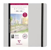 Clairefontaine Etival aquarel notebook 21 x 21 cm 300g cold pressed