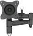 OEM Part King Full Motion TV-muurbeugel met borgpen voor 13-27 inch tv's met 75x75 of 100x100 VESA-patroon - Diefstalbeveiliging en schokbestendigheid, ideaal voor caravan/camper/boot etc.