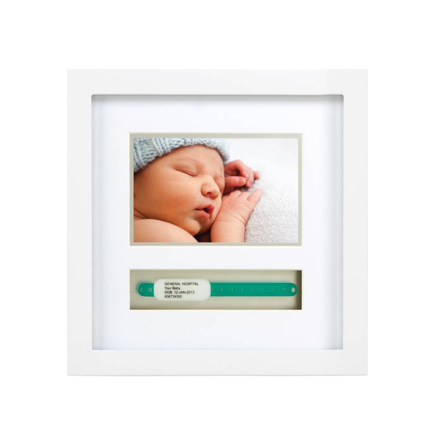 Pearhead PHP63012 Fotolijst - wit - vierkant - 23,97 x 23,97 cm