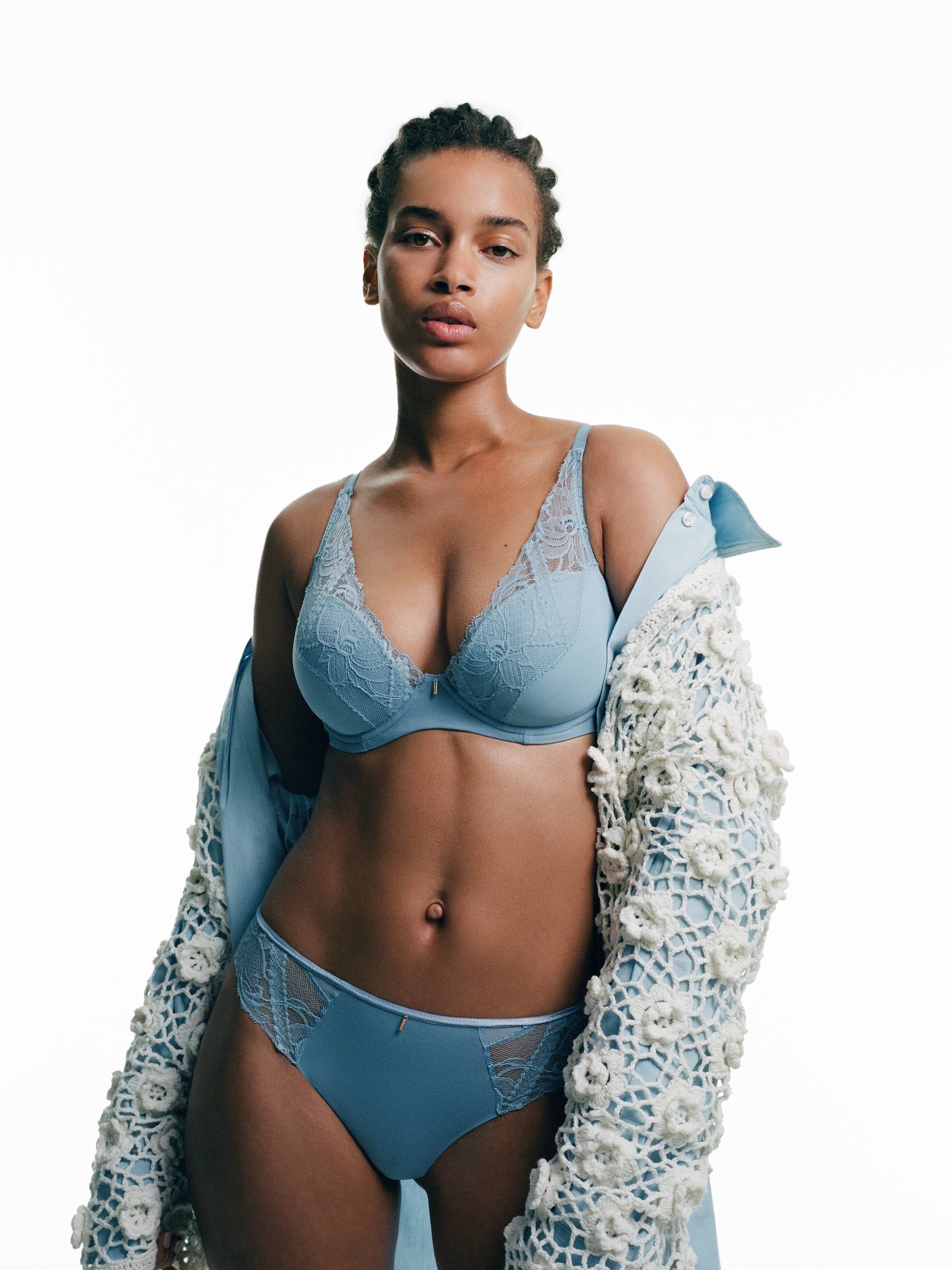 Chantelle Orangerie Dream Voorgevormde Beugel-BH - Blauw