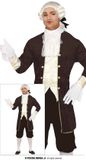 FIESTAS GUIRCA Markies Marcel Van Adelheid - Kostuum / pak - Mannen - M/L - ZwartWit / Beige
