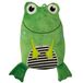 Hugo Frosch 0091 warmwaterfles 0,8 l Groen, Wit