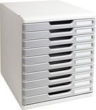 Exacompta Ladenbox Modulo Office 10 gesloten laden - Graniet