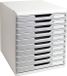 Exacompta Ladenbox Modulo Office 10 gesloten laden - Graniet