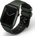 Uniq Linus AiroSoft Siliconen Bandje - Apple Watch 42/44/45/49mm - Moss Green