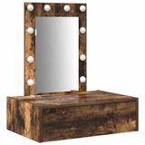 vidaXL Kaptafel Bruin Bewerkt Hout 60 x 40 x 70 cm