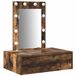 vidaXL Kaptafel Bruin Bewerkt Hout 60 x 40 x 70 cm