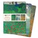 Flame Tree Gustav Klimt: Landscapes Set of 3 Standard Notebooks