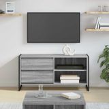 Maison Exclusive - Meuble TV, dimensions : 100 x 36 x 49,5 cm, finition Sonoma gris