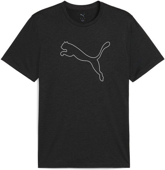 Puma T-shirt Tad Essential Heather Cat Tee 3XL Heren Zwart