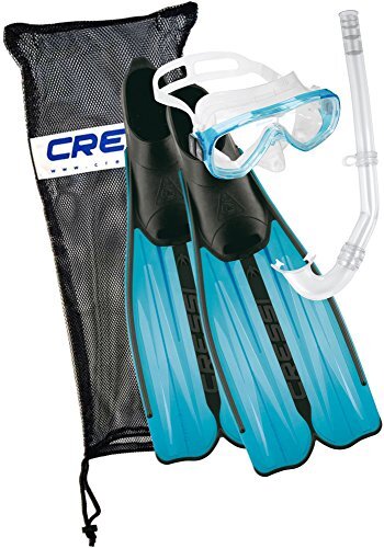 Cressi Rondinella Bag - Set met zwemvliezen, masker en snorkel