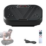 Trillingsapparaat Fitness Platform Trillend, 120 Vibratieniveaus en 8 Programma's. Spier Trillingsapparaat voor Spiertraining, Gewichtsverlies, Thuisoefeningen, met Afstandsbediening, Kabel en LED-scherm.