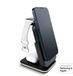 Mobilize 4in1 Wireless Charger Station with Detachable Power Bank Black