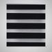 Maison Exclusive - Store/Zebra/Double roll 70x120 cm, noir