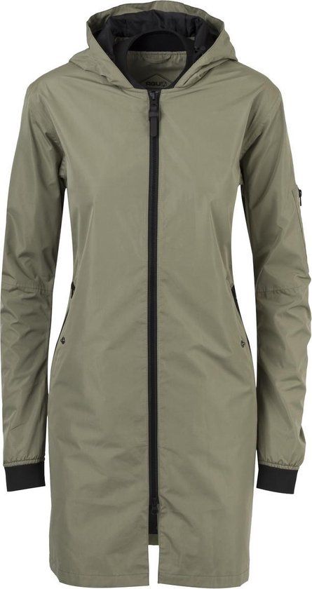 AGU Urban Outdoor Long Bomber Regenjas Dames - Groen - Maat M