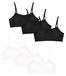 Soutien-gorge de sport sans couture pour filles avec coussinets amovibles