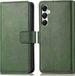 iMoshion Hoesje Samsung Galaxy A35 - Book Case - Groen - Met Pasjeshouder