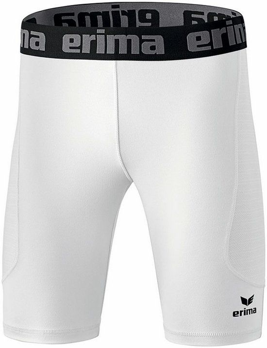 Erima Elemental Tight Ondershort Junior Sportbroek - Maat 140 - Jongens - wit