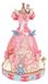 Disney Traditions Muziekmobiel Assepoester, robe rose, 21,5 cm