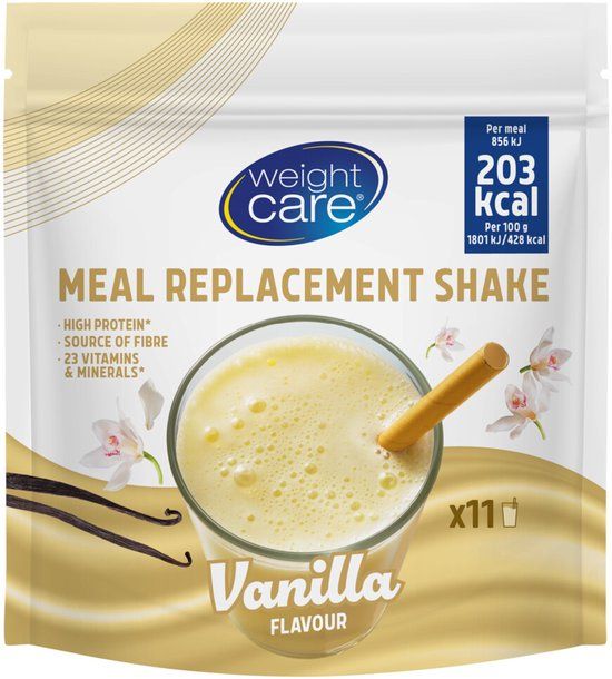 Weight Care Bol Weight Care Maaltijdshake Vanilla - 297 gr